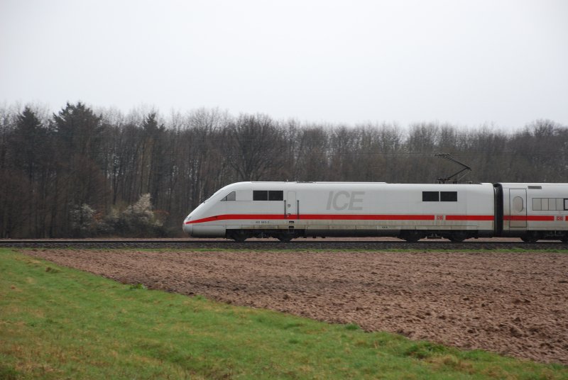 401 563 am 22.03.2008 bei Offenburg.
