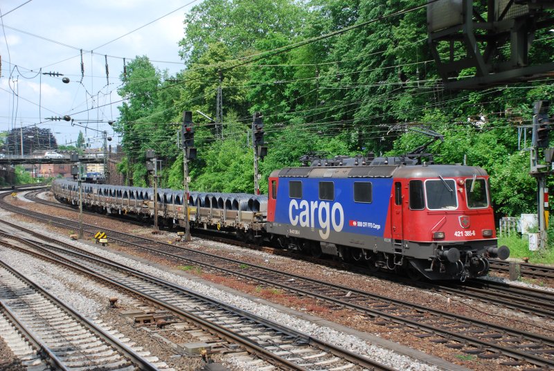 421 385 mit DGS 44665 am 30.05.2008 in Offenburg.