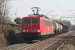 155 127 fuhr am 3.4.2007 mit ihrem voll ausgelastetem Gz ;-)durch Ebringen richtung Basel.