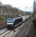 crossrail/14755/185-573-am-06042008-in-offenburg 185 573 am 06.04.2008 in Offenburg.