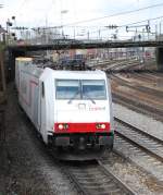 crossrail/14758/185-578-mit-dgs-40163-am 185 578 mit DGS 40163 am 04.04.2008 in Offenburg.