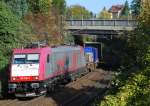 crossrail/5099/185-590-mit-dgs-40163-am 185 590 mit DGS 40163 am 25.10.2008 in Offenburg.
