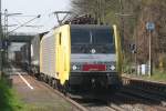 189 994 (ES 64 F4 094) ist am 3.4.2007 mit dem Vos-Zug auf dem Weg nach Norden.