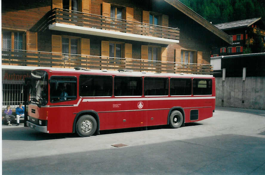 (013'128) - Williner, Gr�chen - Nr. 2/VS 64'233 - NAW/Lauber am 4. Oktober 1995 in Gr�chen, Post
