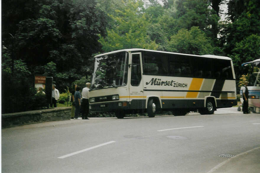 (014'700B) - M�rset, Z�rich - ZH 5289 - MAN am 15. August 1996 in Thun, Schadau