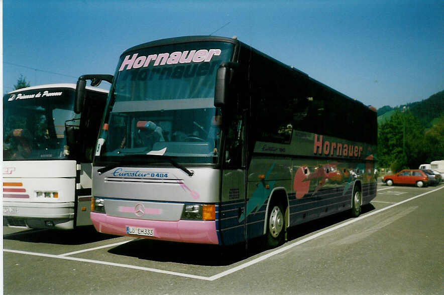 (019'603) - Aus Deutschland: Hornauer, Rheinfelden - L�-EH 333 - Mercedes/Auw�rter am 19. September 1997 in Thun, Seestrasse