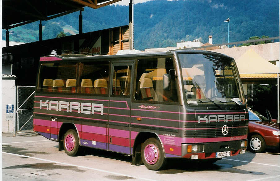 (023'621) - Aus Deutschland: Karrer, Woringen - MN-CH 711 - Mercedes/Auw�rter am 26. Juni 1998 in Thun, Grabengut