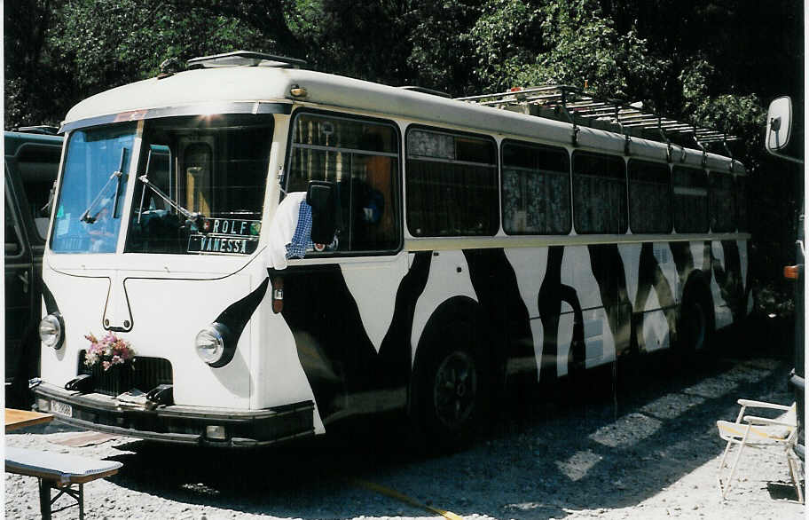 (025'431) - K�ndig, Affeltrangen - TG 29'088 - FBW/R&J (ex P 25'505; ex P 22'304) am 15. August 1998 in Heitenried, Sensegraben