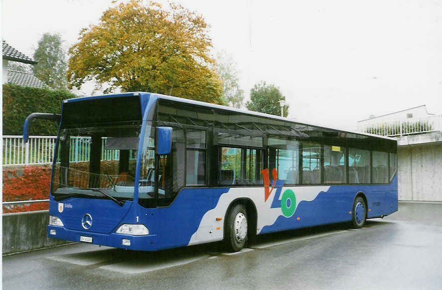 (026'706) - VZO Gr�ningen - Nr. 1/ZH 41'401 - Mercedes am 3. Oktober 1998 in Gr�ningen, Garage