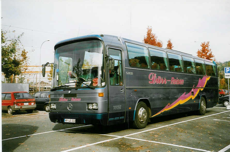 (027'705) - Aus Deutschland: D�rr, Bensheim - HP-LE 322 - Mercedes am 23. Oktober 1998 in Thun, Seestrasse