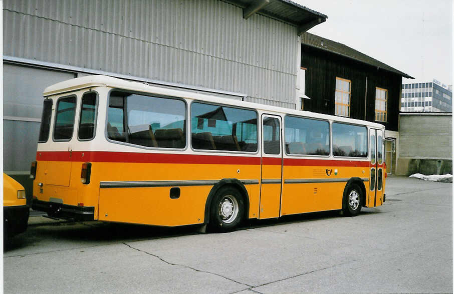 (029'811) - PTT-Regie - P 24'239 - Saurer/T�scher am 1. M�rz 1999 in Bern, Automobilwerkst�tte