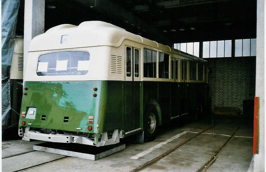 (029'824) - SVB Bern (TVB) - Nr. 86 - Saurer/FFA am 1. M�rz 1999 in Bern, Burgernziel