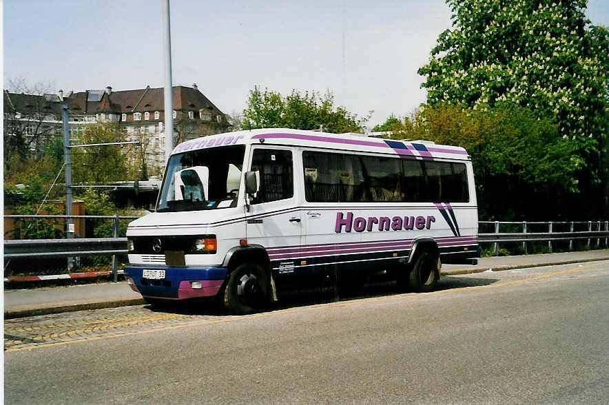 (031'404) - Aus Deutschland: Hornauer, Rheinfelden - L�-UT 33 - Mercedes am 26. April 1999 in Basel, ZOO