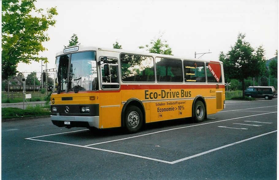 (031'626) - PTT-Regie - P 19'915 - Mercedes/Lauber (ex Lehner, B�rchen Nr. 2) am 29. Mai 1999 in Thun, Seestrasse