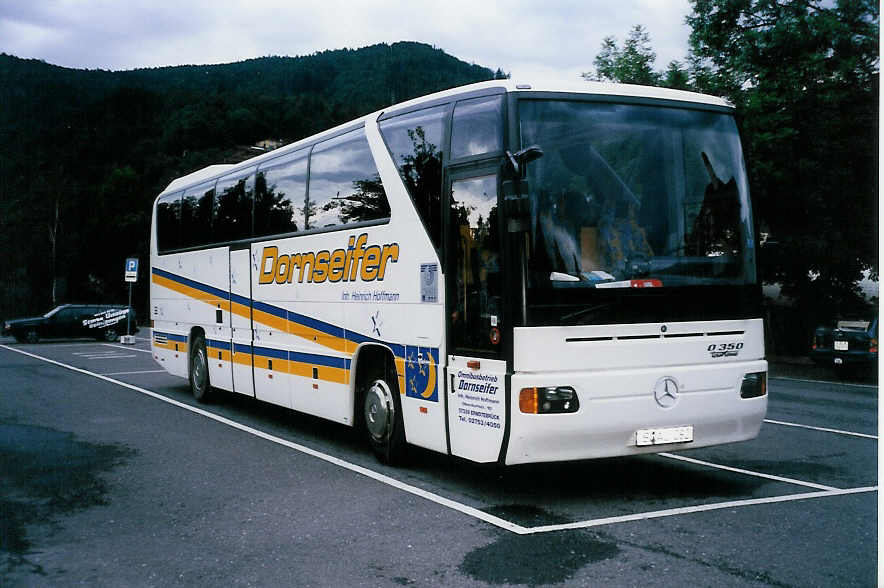 (031'817) - Aus Deutschland: Dornseifer, Erndtebr�ck - S-AL 282 - Mercedes am 4. Juni 1999 in Thun, Seestrasse