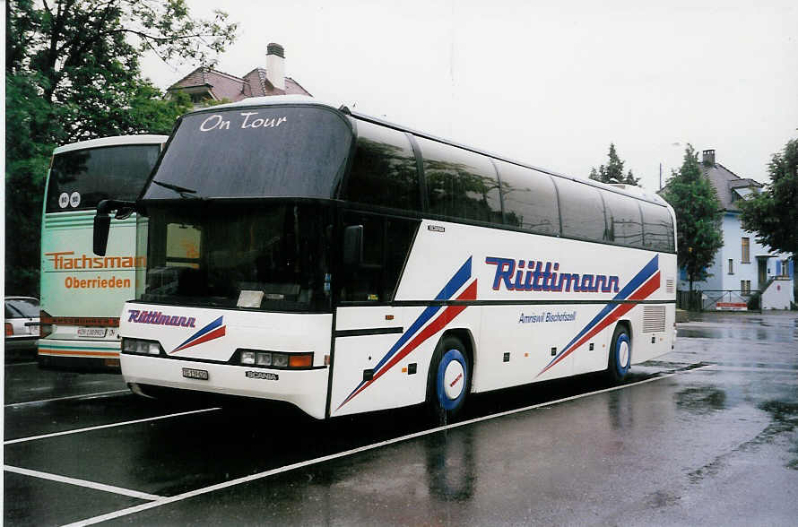 (031'934) - R�ttimann, Bischofszell - TG 139'620 - Neoplan am 10. Juni 1999 in Thun, Seestrasse