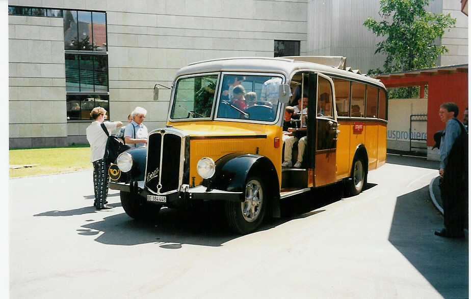 (032'107) - Museum f�r Kommunikation, Bern - BE 384'448 - Berna/Hess (ex P 22'026; ex P 1655) am 13. Juni 1999 in Bern, Museum f�r Kommunikation