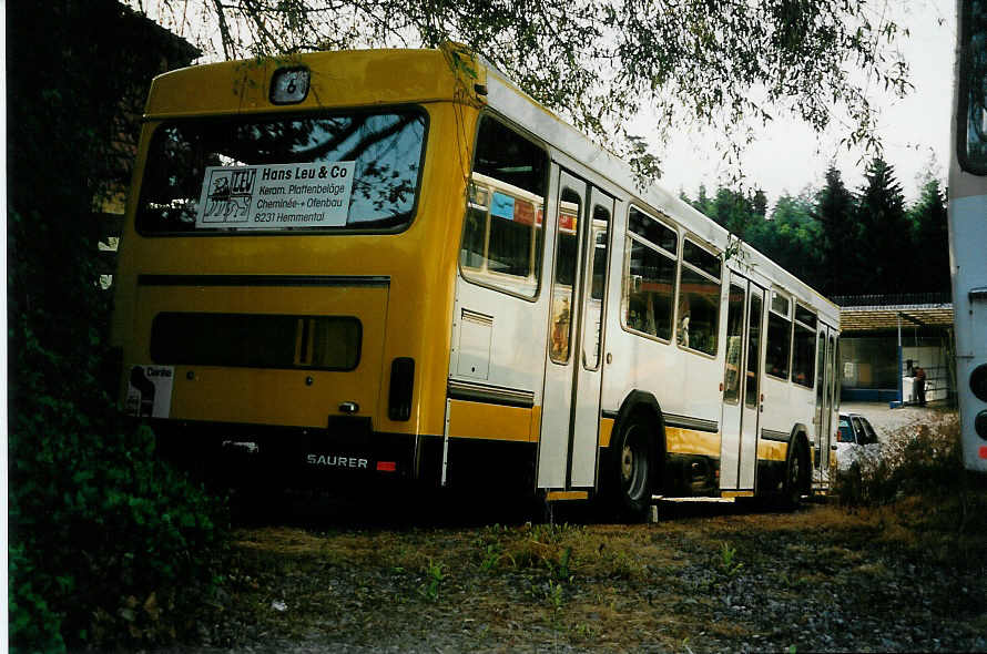 (032'307) - VBSH Schaffhausen - Nr. 21 - Saurer/Hess am 26. Juni 1999 in B�tzberg, Heiniger