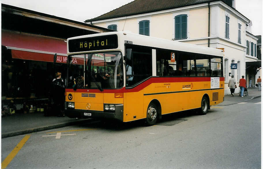 (033'927) - PTT-Regie - P 23'300 - NAW/G�ppel (ex Mer�ay, Del�mont) am 9. Juli 1999 beim Bahnhof Del�mont