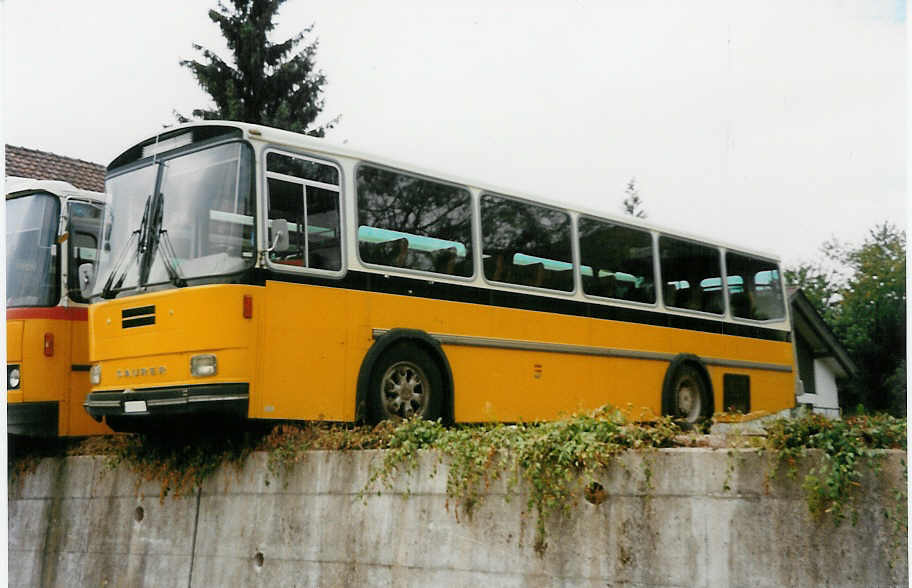 (035'236) - Aus Liechtenstein: Frommelt, Vaduz - Nr. 20 - Saurer/T�scher (ex P 24'200) am 14. August 1999 in B�tzberg, Heiniger