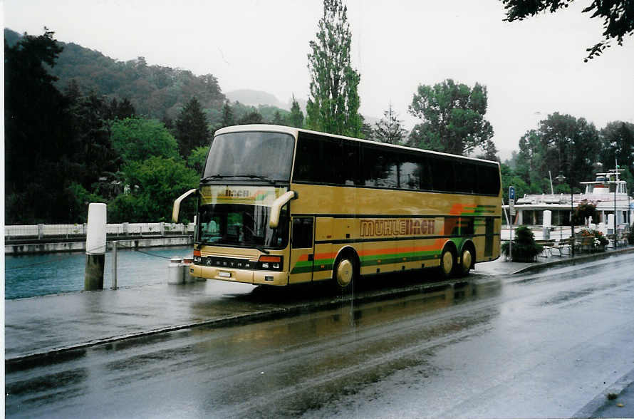 (035'314) - M�hlebach, Frauenfeld - TG 2616 - Setra am 16. August 1999 bei der Schiffl�ndte Thun
