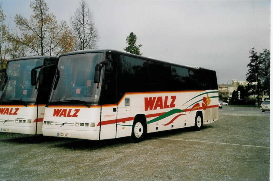 (037'704) - Aus Deutschland: Walz, Kuppenheim - BAD-W 115 - Volvo/Dr�gm�ller am 5. November 1999 in Thun, Lachenwiese