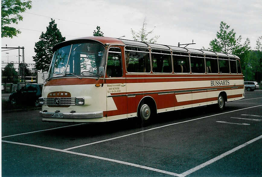 (040'436) - Aus Deutschland: Grevesm�hl, M�nster - MS-BA 14H - Setra am 6. Mai 2000 in Thun, Seestrasse