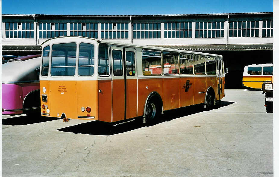(041'003) - R�egg, Urdorf - Nr. 3 - FBW/R&J (ex ABM Meinisberg Nr. 3) am 18. Juni 2000 in Hinwil, AMP