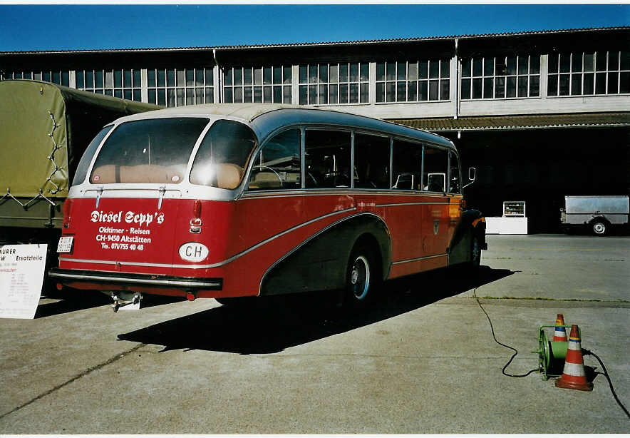 (041'007) - Wespe, Altst�tten - Nr. 12/SG 181'135 - FBW/R&J (ex AFA Adelboden Nr. 12) am 18. Juni 2000 in Hinwil, AMP