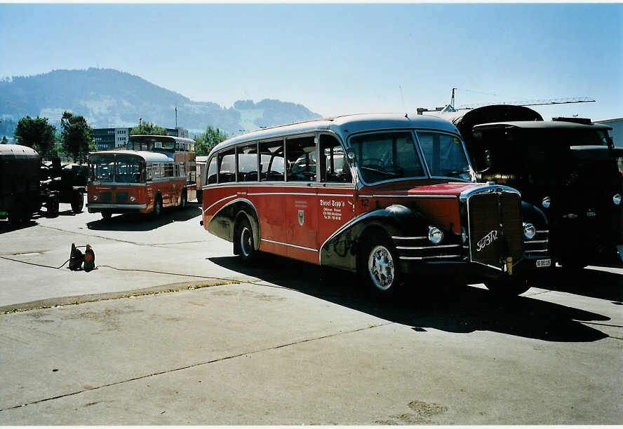 (041'008) - Wespe, Altst�tten - Nr. 12/SG 181'135 - FBW/R&J (ex AFA Adelboden Nr. 12) am 18. Juni 2000 in Hinwil, AMP