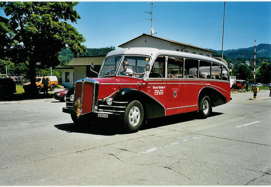 (041'226) - Wespe, Altst�tten - Nr. 12/SG 181'135 - FBW/R&J (ex AFA Adelboden Nr. 12) am 18. Juni 2000 in Hinwil, AMP