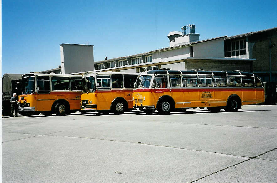 (041'237) - Meier, Gr�t - TG 65'508 - FBW/R&J (ex Str�ssle, Wengen; ex Kasper, Poschiavo) am 18. Juni 2000 in Hinwil, AMP