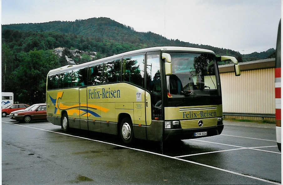 (042'004) - Aus Deutschland: Abel, K�ln - K-MA 1014 - Mercedes am 15. Juli 2000 in Thun, Seestrasse
