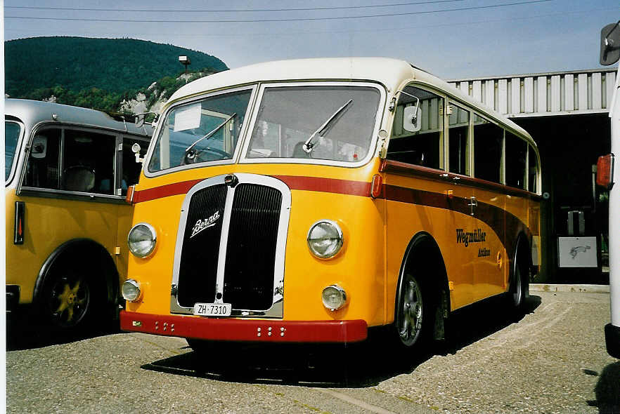 (042'722) - Wegm�ller, Attikon - ZH 7310 - Berna/R&J (ex M+79'501) am 26. August 2000 in Oensingen, Saurertreffen