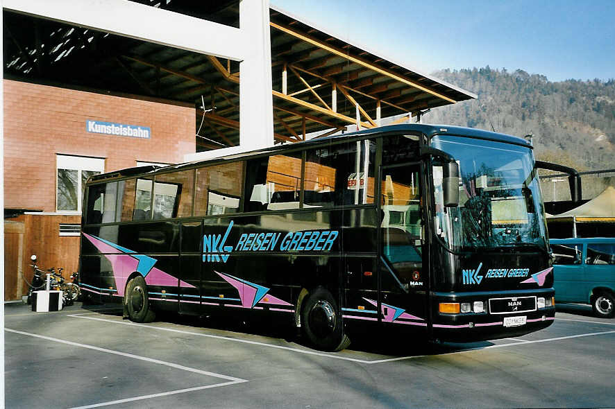 (045'205) - Aus Oesterreich: Greber, Dornbirn - DO NKG 5 - MAN am 6. M�rz 2001 in Thun, Grabengut