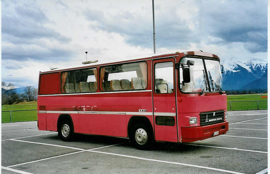 (045'414) - Sommer, Toffen - BE 279'307 - Magirus-Deutz am 19. M�rz 2001 in Thun-Lerchenfeld, Waldeck