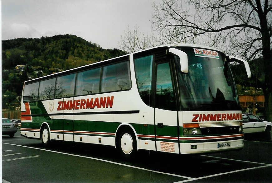 (046'329) - Aus Deutschland: Zimmermann, Wipperf�rth - GM-LM 333 - Setra am 25. April 2001 in Thun, Seestrasse