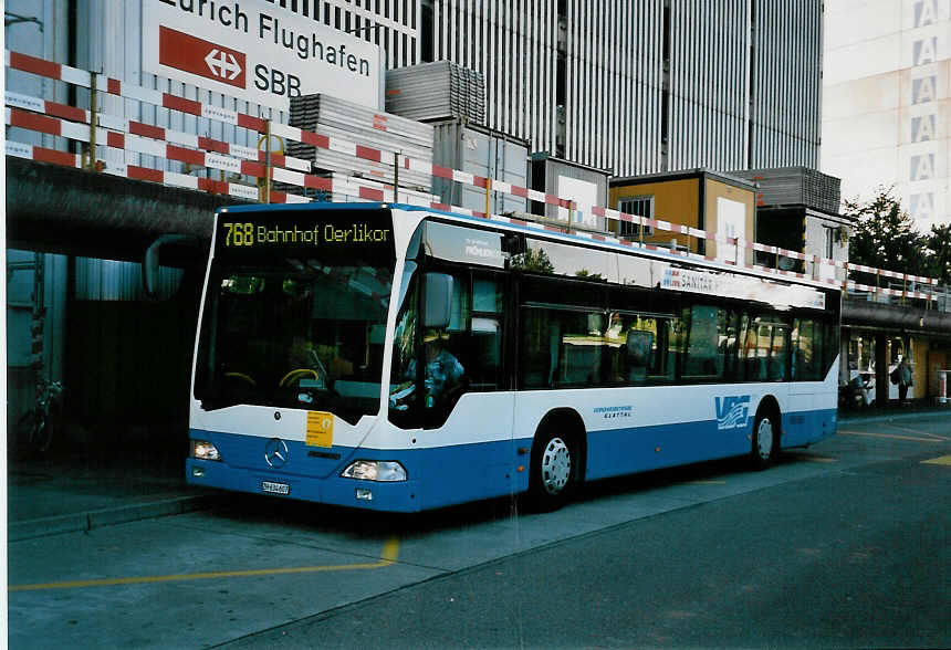 (048'612) - Fr�hlich, Z�rich - Nr. 607/ZH 634'607 - Mercedes am 18. Juli 2001 in Z�rich, Flughafen