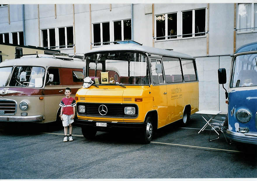 (049'204) - Albatros, Emmenbr�cke - LU 15'653 - Mercedes/Auw�rter am 18. August 2001 in Burgdorf, AMP