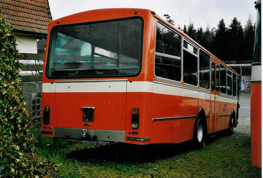 (052'909) - AAGU Altdorf - Nr. 12 - FBW/R&J am 15. April 2002 in B�tzberg, Heiniger
