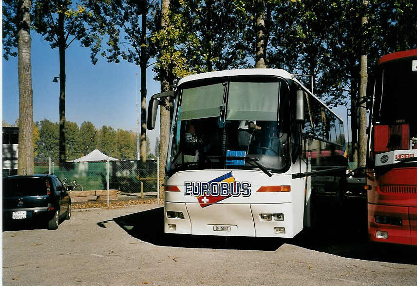(056'216) - Welti-Furrer, Z�rich - Nr. 37/ZH 5037 - Bova am 29. September 2002 in Yverdon, Expo.02