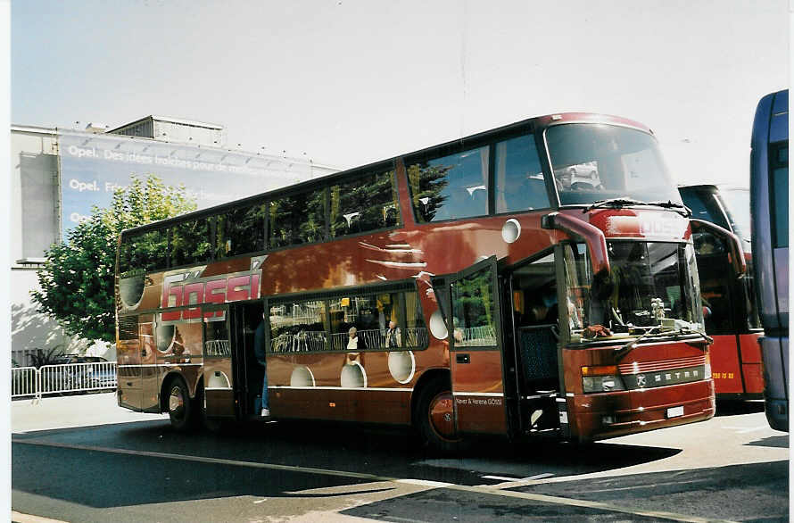 (056'234) - G�ssi, Horw - LU 15'120 - Setra am 30. September 2002 in Biel, Terminal B