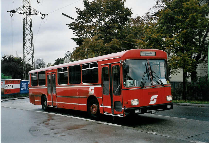 (056'522) - �BB - BB 2131 - Gr�f&Stift am 8. Oktober 2002 in Wien, H�tteldorf