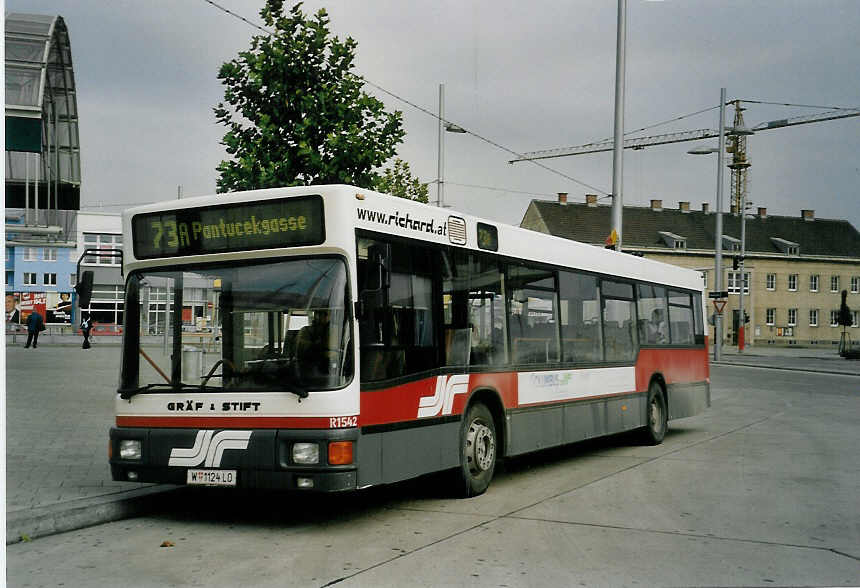 (056'702) - Dr. Richard - Nr. R1542/W 1124 LO - Gr�f&Stift am 9. Oktober 2002 in Wien, Simmering
