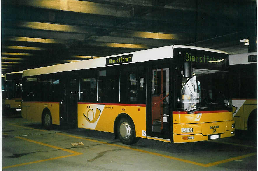 (058'208) - PTT-Regie - P 23'031 - MAN/G�ppel am 31. Dezember 2002 in Bern, Postautostation
