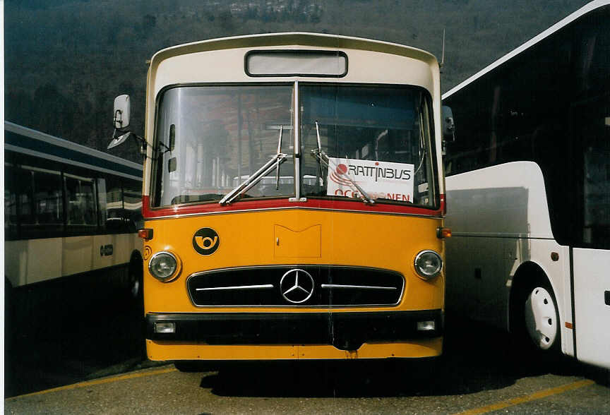 (059'028) - Keller, Degersheim - Mercedes/T�scher (ex Schregenberger, Degersheim) am 22. Februar 2003 in Biel, Rattinbus