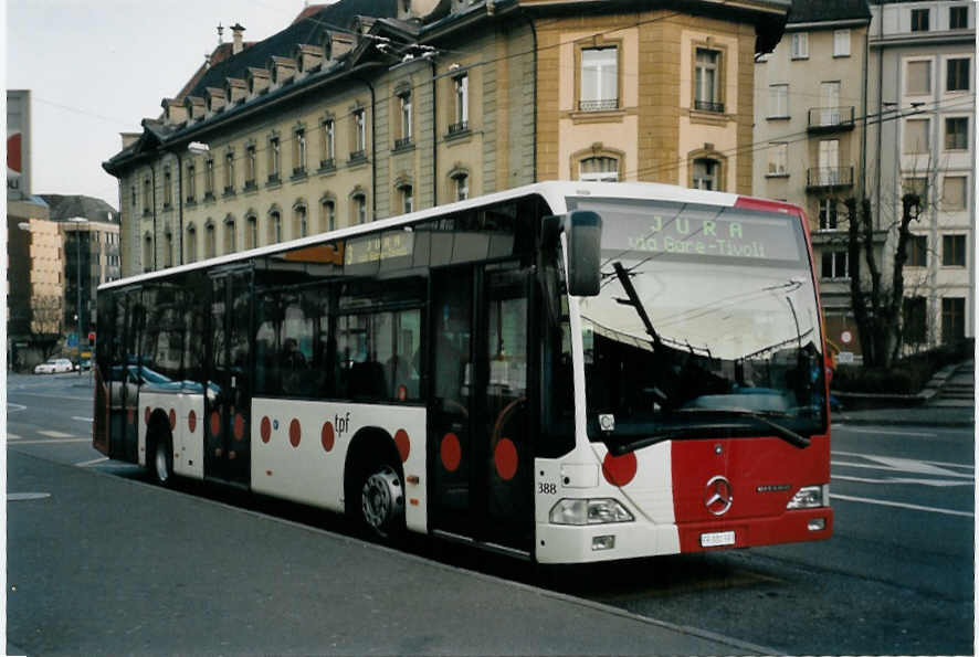 (059'310) - TPF Fribourg - Nr. 388/FR 300'393 - Mercedes am 16. M�rz 2003 in Fribourg, Tivoli