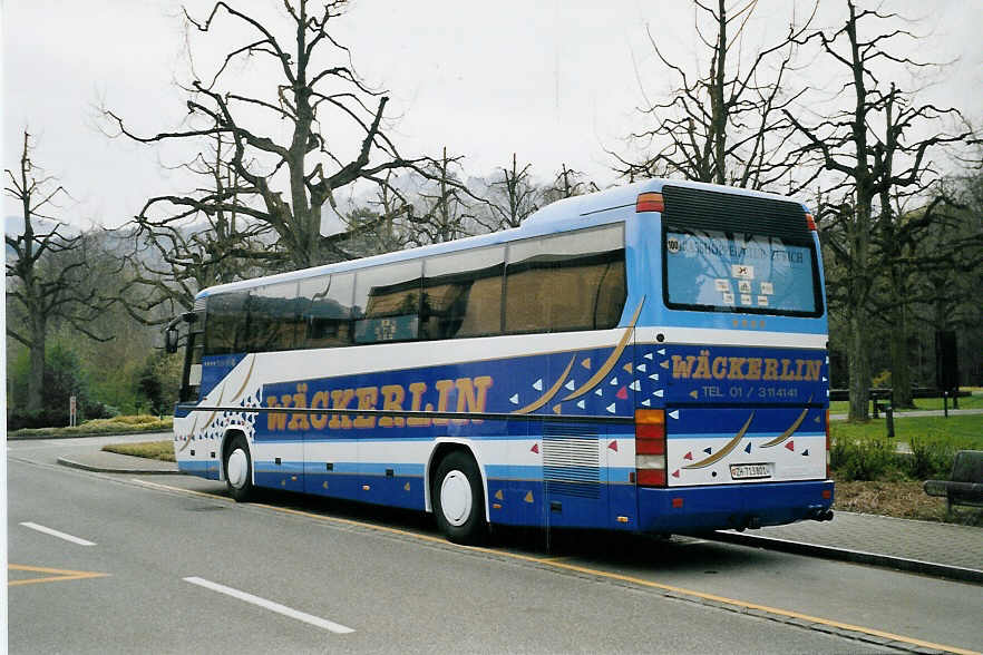 (059'615) - W�ckerlin, Z�rich - ZH 713'801 - Neoplan am 6. April 2003 in Thun, Hotel Seepark