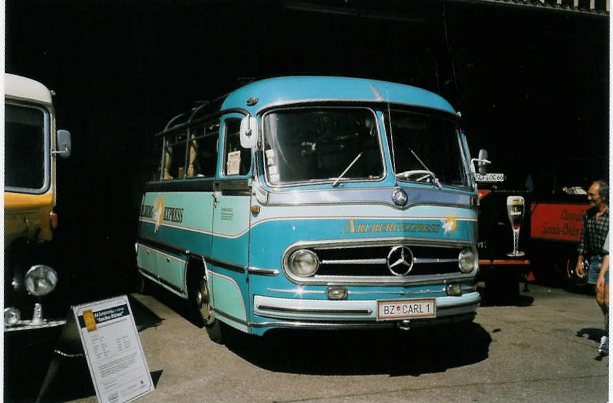 (060'817) - Aus Oesterreich: Fritz, Kl�sterle - BZ CARL 1 - Mercedes am 21. Juni 2003 in Hinwil, AMP