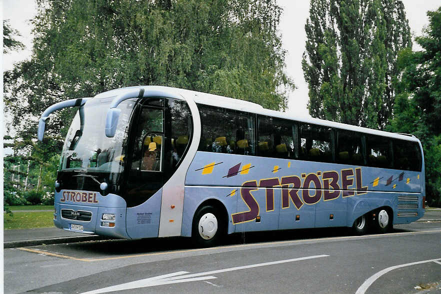 (061'214) - Aus Deutschland: Str�bel, Dietenhofen - AN-RH 104 - MAN am 28. Juni 2003 in Thun, Lachen